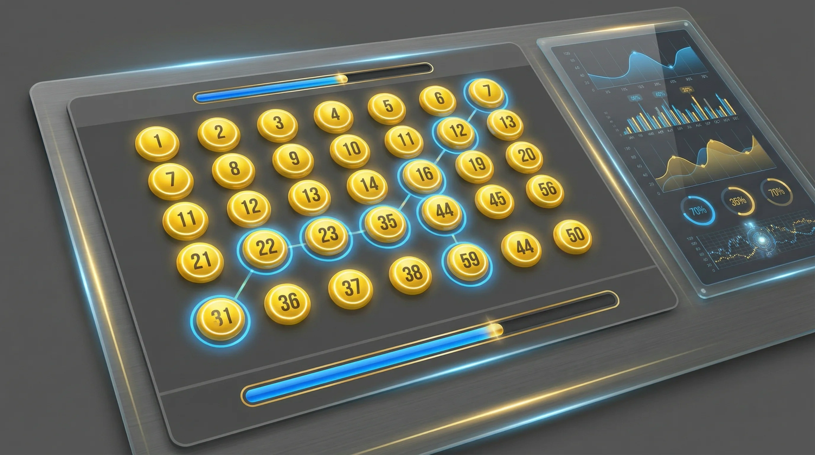 澳门彩票智能选号器界面展示